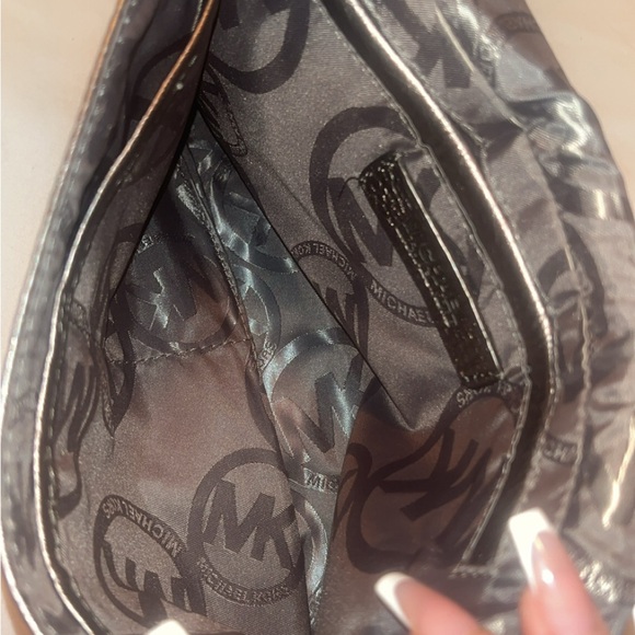 Michael Kors Metallic silver/grey Clutch - Picture 5 of 6